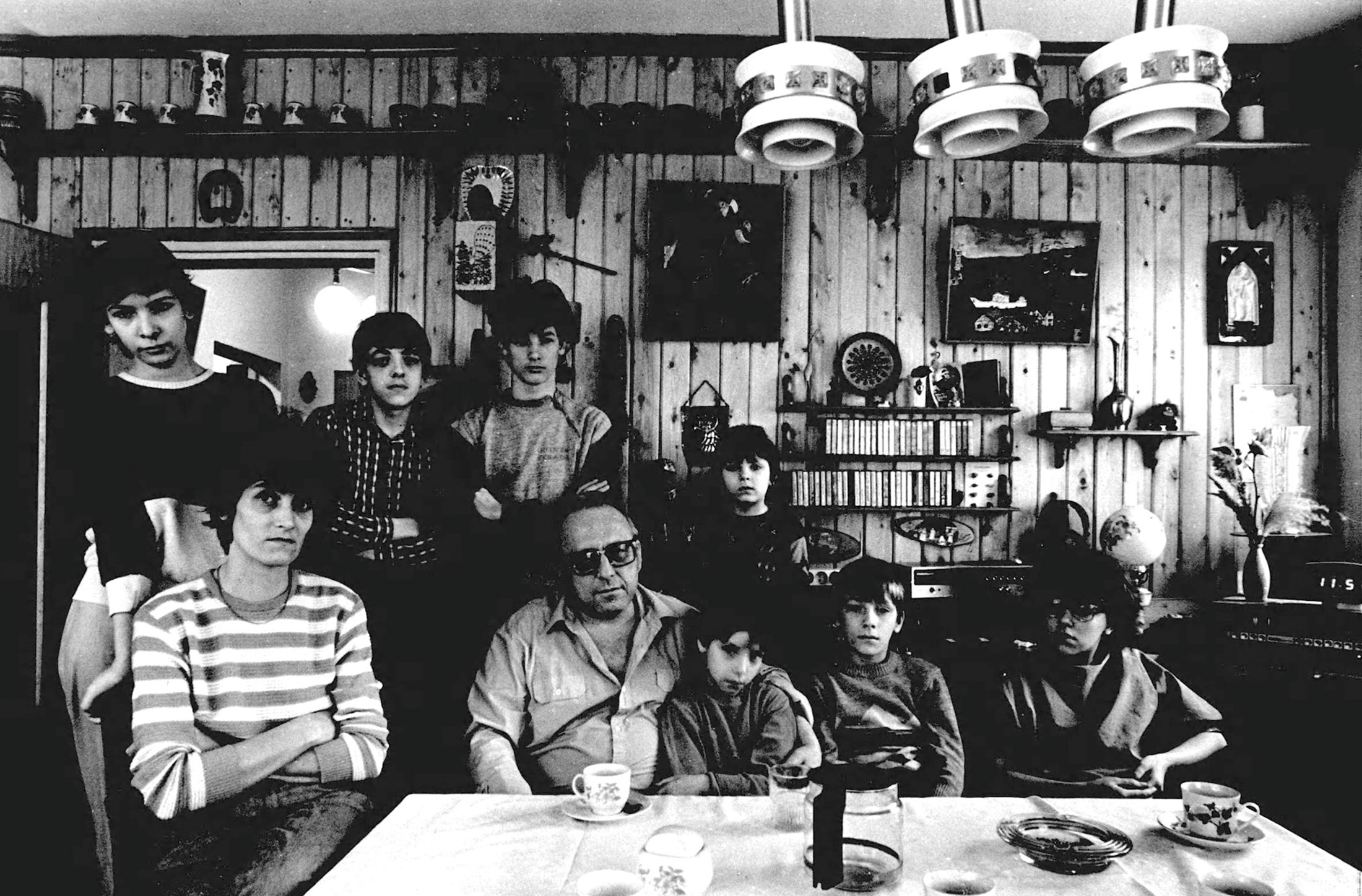 Tenants in their flat in Ernst-Thälmann-Park, 1985